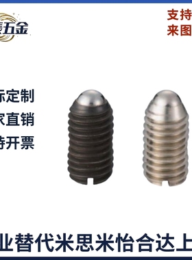 一字槽球头柱塞C-BPES/BPEU3/4/5/6/8/10/12/16