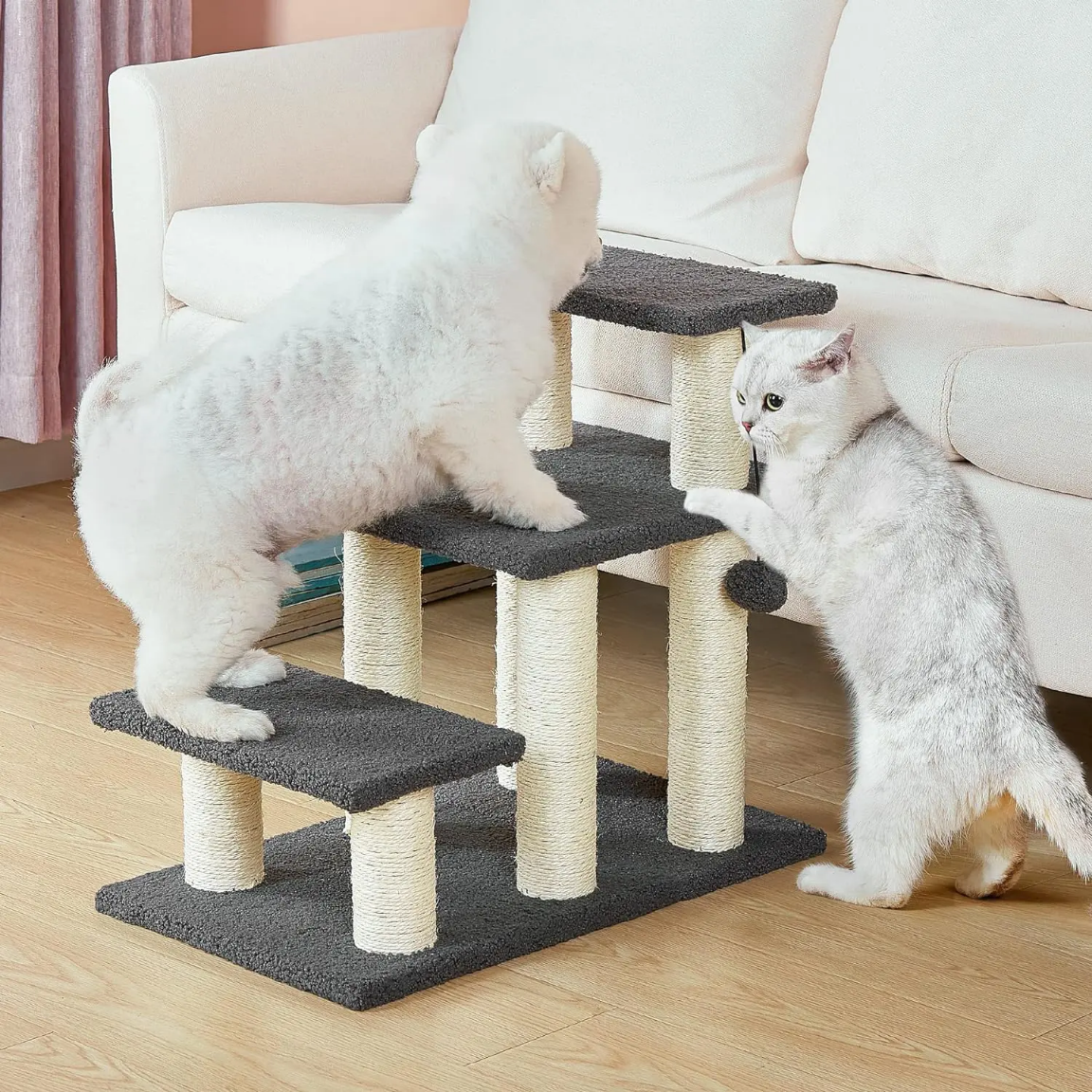 猫爬架猫狗楼梯猫咪步梯台阶