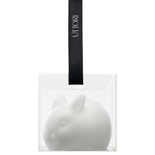 UTTORI五朵里香氛摆件桂花鸭屎香茶香玉兔黄鸭造型香薰香挂扩香