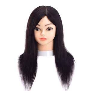 头模真发 全真 学徒美发头模全真发头模型假人头练习假发头模人头