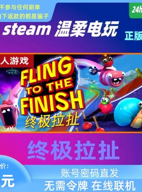 Fling to the Finish 终极拉扯 steam正版游戏租号 休闲多人竞速