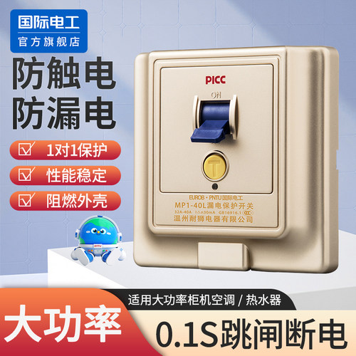 国际电工开关漏电保护器