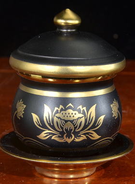 莲花水杯净水杯供佛佛前贡杯