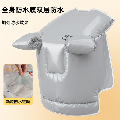 电动车挡风被全身防水膜冬季双面防水加绒加厚四季通用电车挡风罩