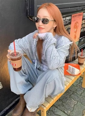 韩版B家细框金属太阳眼镜网红明星同款BB0357SA时尚街拍猫眼墨镜