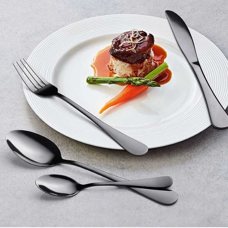 极速24PCS Tableware pCutlery Dinner Set Cutlery Sets Dishes