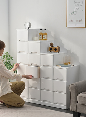 极速实木夹缝收纳柜20p25303540cm超窄收纳柜多层牀头柜角落缝隙