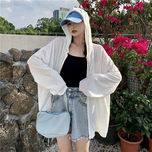 新品防嗮衣女装i夏季大码胖mm薄款开衫仙女外套女韩版宽松百搭长