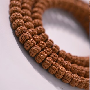 极速【王者南f瓜小金刚】飞碟矮桩双龙纹菩提子树王108颗佛珠单圈