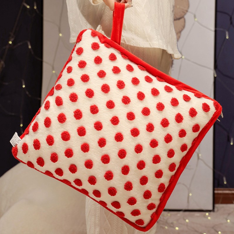 极速抱枕被子两用加m厚车载沙发靠枕办公室靠垫折叠午睡枕头毯子