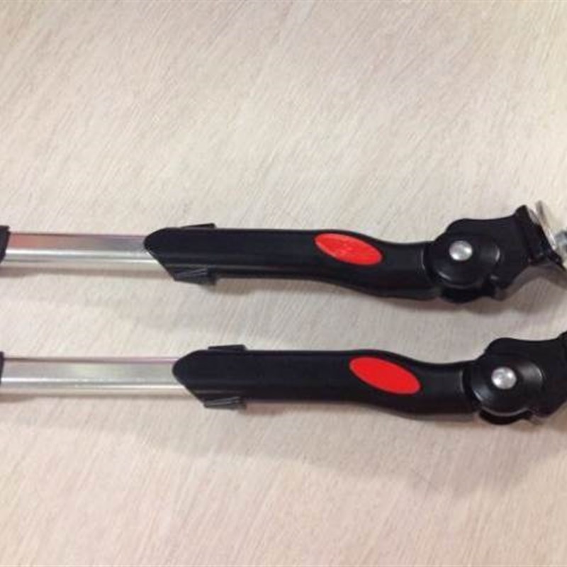 极速新款自行车零件 可调节铝合金B中支撑 脚撑 停车架登山车单车