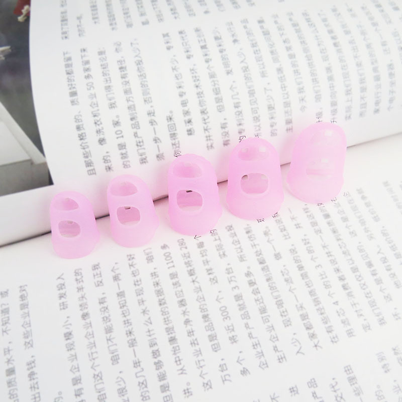 极速Silicone Guitar Finger Set Left Hand Pain-proof Fin.ger