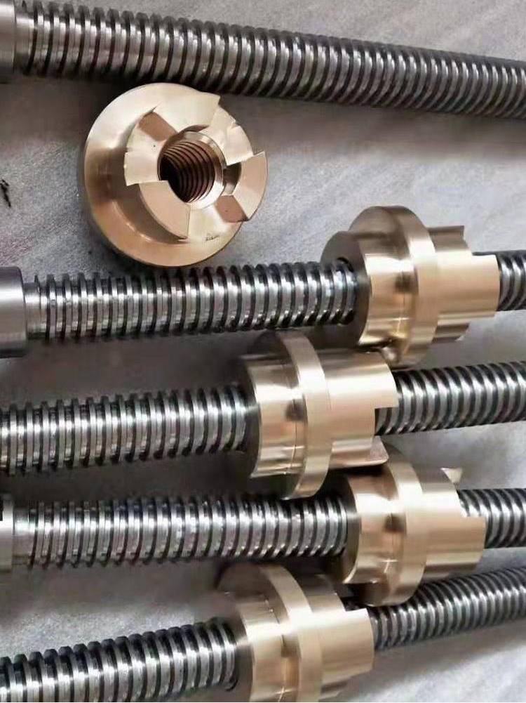 极速新款定做丝杆非标定制梯形丝杆精密TK型丝杠螺丝杆T形不锈钢