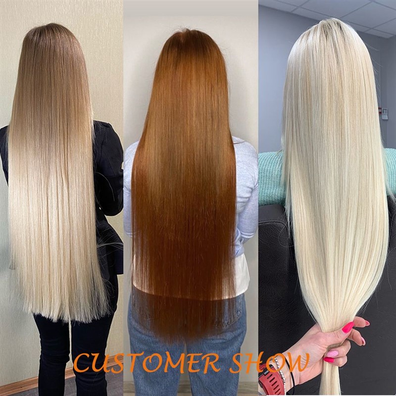极速Straight Hair Extensions Heat ResisJtant Syntic Hair Bun