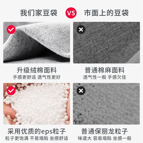 新品懒人沙发卧室家用榻榻米坐墩单人沙I发豆袋阳台休闲沙发椅可