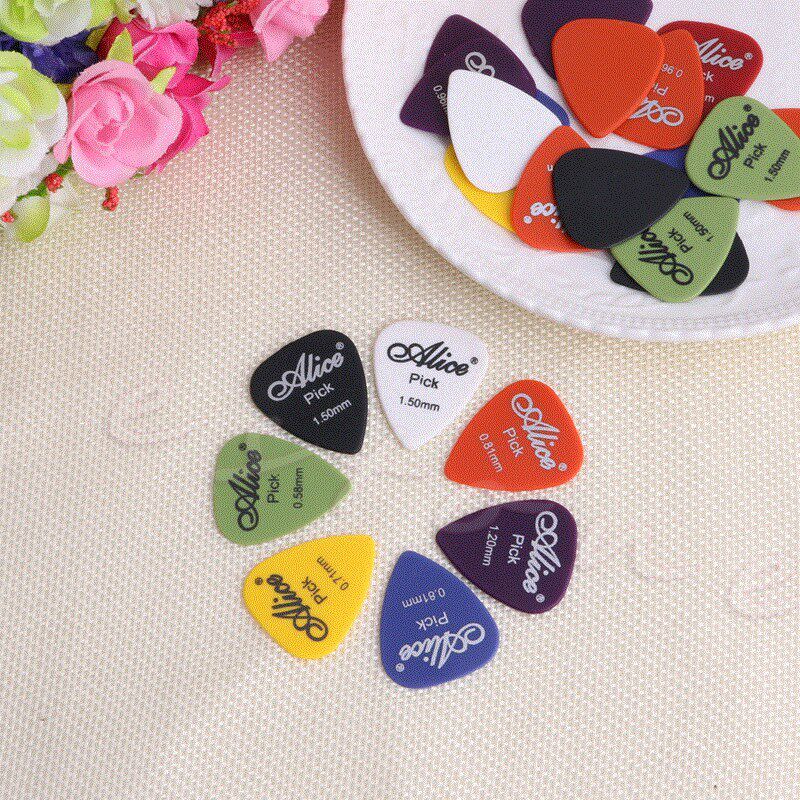 极速24Pcs Acoustic Electric GuitBar Picks Plectrums w/ Pick