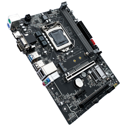 新品全新H6e1m主板M2固态1155针i3i5i7 2/3代四核CPU台式机电脑B7