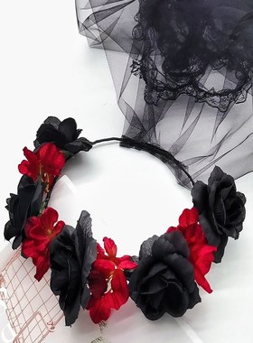 极速band Hair accessories hairband SGet Halloween clip pin C