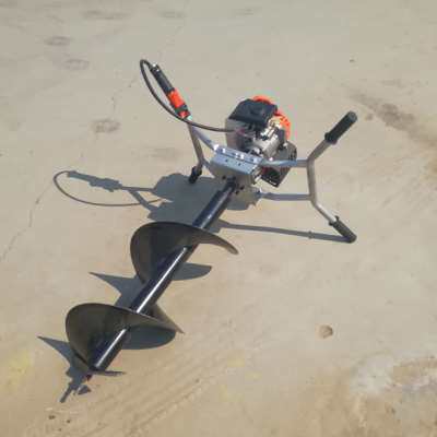 极速果树施e肥打孔机 电线杆埋桩机 轻便型地钻挖坑机