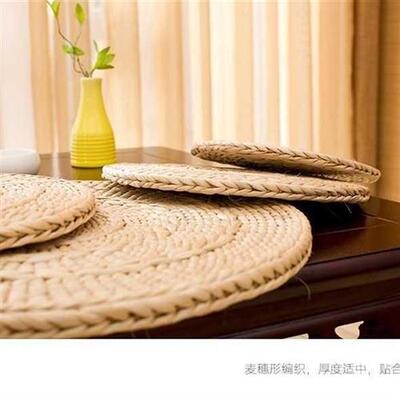 极速草甸子 草垫 家用草编蒲团榻榻米坐垫汗蒸房S瑜伽垫草垫子蒲