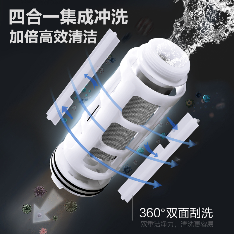 极速净水器自来水管前置过滤器家用反冲K洗大流量全屋全铜非直饮