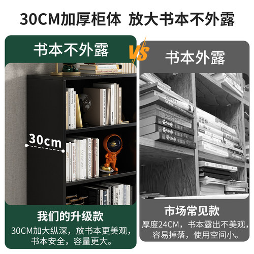 新品书架简易落h地书柜靠墙分层架子转角置物架卧室收纳架展示架