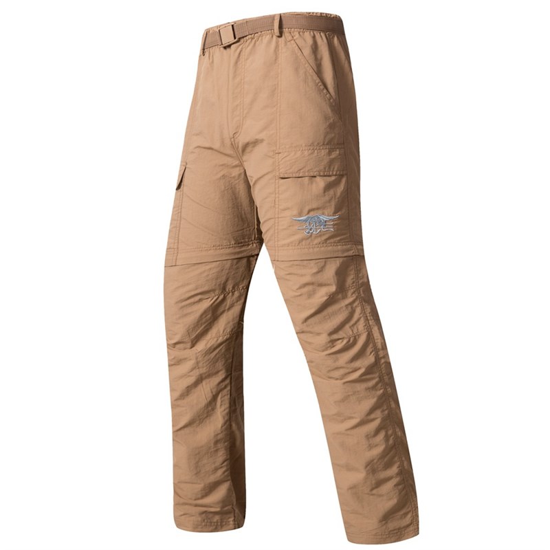 极速男士裤防g泼水两节截裤休闲户外运动透气可拆卸长裤男装