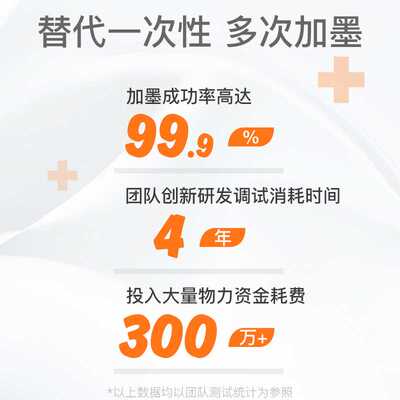 极速迈凯迪适用于惠普803墨盒可加墨Deskjet hHp 1112 2130 2131