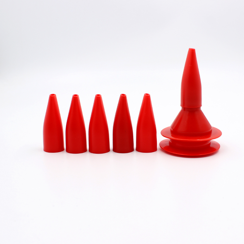 极速扁嘴型胶嘴打胶神器结构胶枪鸭嘴型门窗玻璃通用扁.头胶咀推