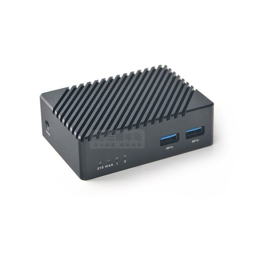 新品友善NanoPi R5S 双2.5G+千兆j迷你开发板+金属外T壳开源RK356