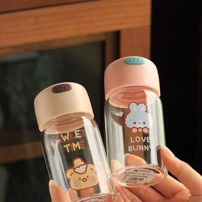 迷你小容量便携小水杯150ml可爱超小玻璃杯小巧180女透明小号口袋