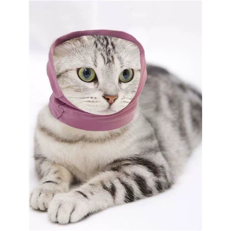 狗狗美容耳罩防噪音摭耳套减压防应激安抚头套宠物耳朵盖布猫咪帽