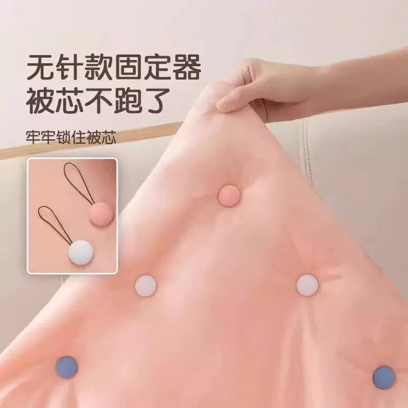 被子床单固定器新款防跑被神器安全无针隐形扣被套被罩不跑防滑钉