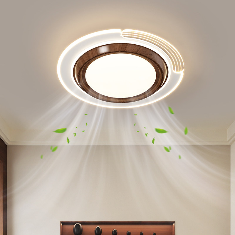 帕莎 风扇灯 2026新款中古风无叶风扇灯卧室书房静音风扇灯,家装灯饰光源,风扇灯,淘宝优惠券,粉丝福利购,淘宝优惠卷