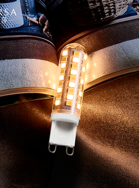 超亮led节能灯泡E14E27螺口12W家用三色变光暖光白光G9G4光源灯芯