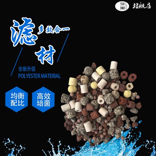 滤材多效合一玻璃环