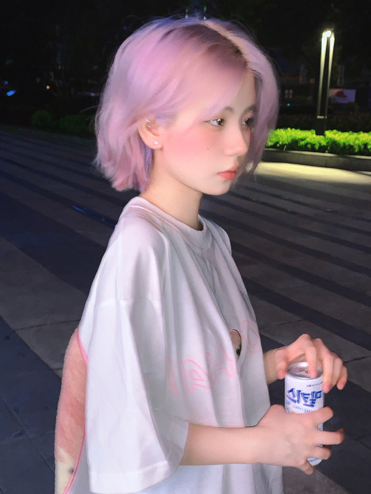SUMMER INS SUPER HOT HARAJUKU STYLE ROUND NECK T-SHIRT FEMALE INTERNET CELEBRITY NEW TEMPERAMENT WHITE SWEET LOOSE SHORT-SLEEVED TOP TIDE
