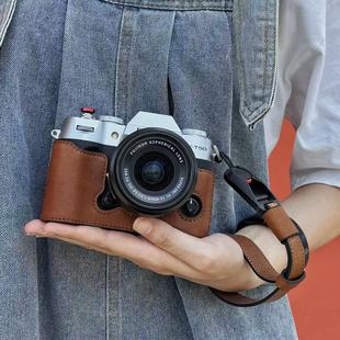 富士XT5真皮保护套XT30二代相机包XT50XS20XM5X100Vi皮套肩带配件