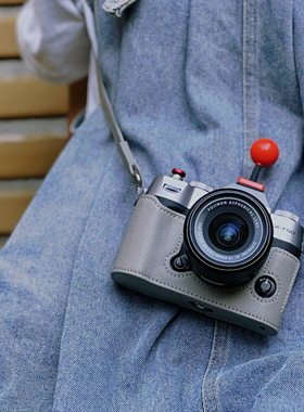 富士XT5真皮保护套XT30一二三代相机包XT50XS20XM5X100Vi皮套肩带