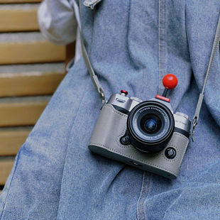 富士XT5真皮保护套XT30一二三代相机包XT50XS20XM5X100Vi皮套肩带