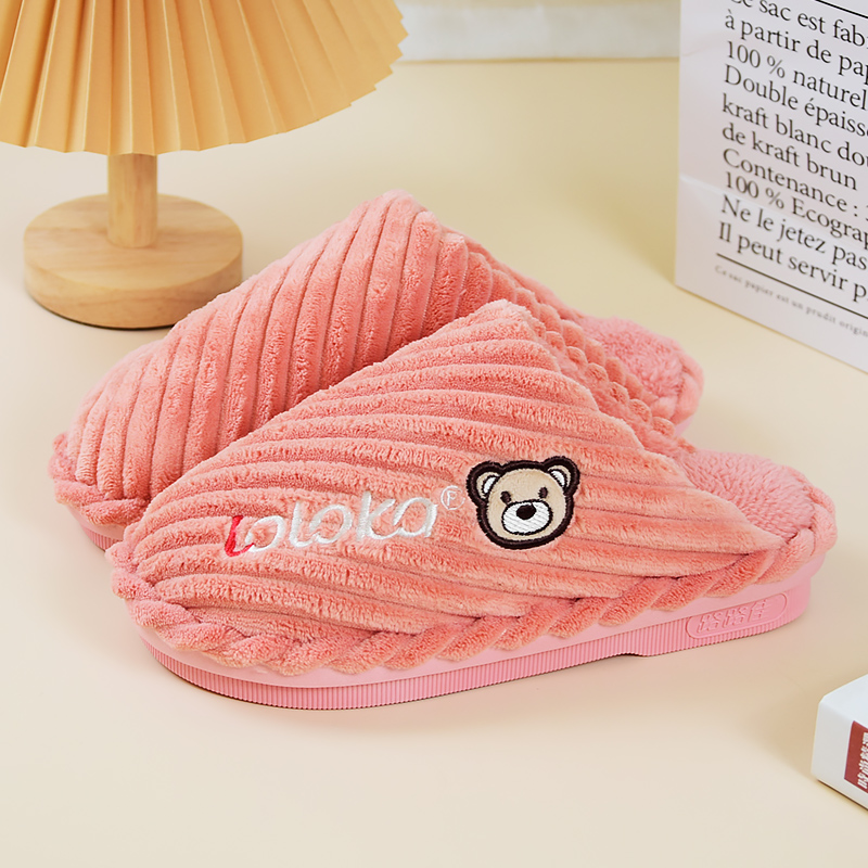 旗舰店棉拖鞋路路佳保暖