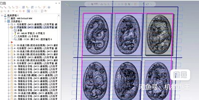 Mastercam2024-6款生肖吊牌-虎-蛇-马-羊-兔-牛-刀路图档
