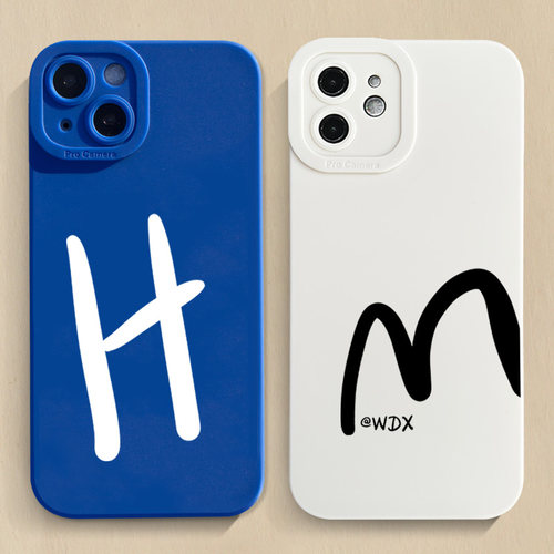 情侣字母定制苹果安卓任意机型