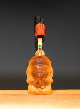 2026厂家直销惠古琉璃泰国神像吊坠佛像项链立体小物件手机挂件钥