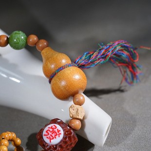 2026福禄葫芦多宝佛珠好事发生带配饰流苏精品手串手链猫爪文玩手