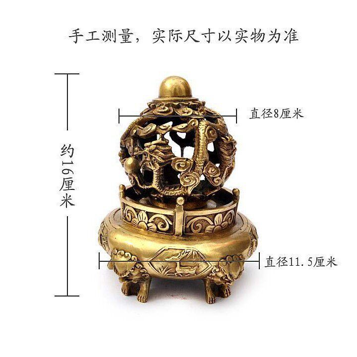 2026铜九转乾坤青龙鼎摆件时来运转球九龙戏珠家居公室店铺开业礼