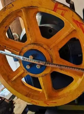 适用康力三洋电梯常熟通润电梯曳引轮530/540*4/5*13/FYJ200配件