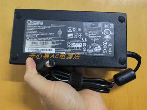 全新原装SAGER神舟雷神P170SM游戏笔记本电源适配器19.5V充电230W