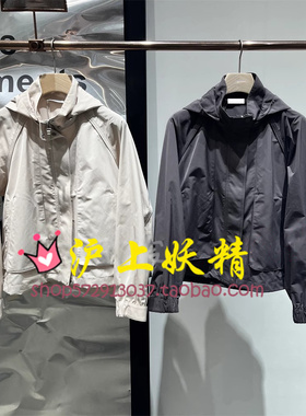 毅播商场同款轻户外休闲感连帽立领风衣25春季新款外套BDS1FD1535
