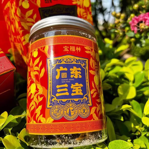 三宝扎陈皮咸榄茶泡水广东特产手工传统腌制500克
